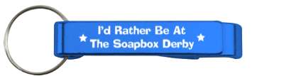 id rather be at the soapbox derby passion stickers, magnet
