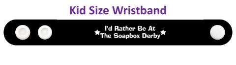 id rather be at the soapbox derby racing stickers, magnet