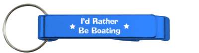 id rather be boating boat love stickers, magnet
