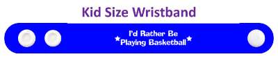 id rather be playing basketball player fun sports stickers, magnet