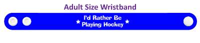 id rather be playing hockey fan stickers, magnet