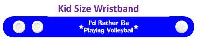 id rather be playing volleyball fanatic stickers, magnet