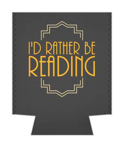 id rather be reading classy vintage stickers, magnet