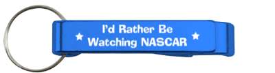 id rather be watching nascar car racing fan stickers, magnet