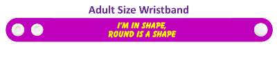 im in shape round is a shape saying funny stickers, magnet