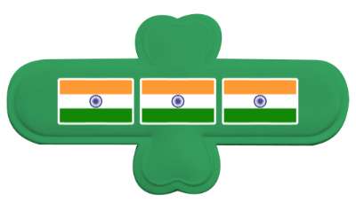 indian india flag stickers, magnet