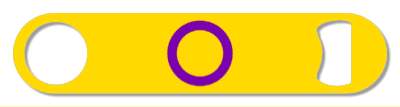 intersex flag lgbt classic colors group series stickers, magnet