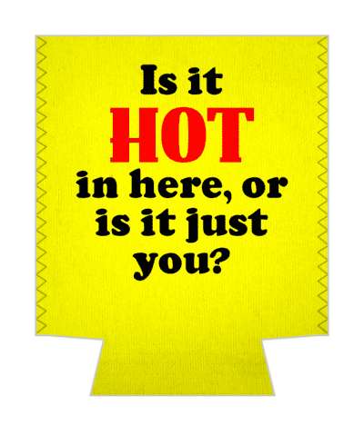 is it hot in here or is it just you pickup line stickers, magnet