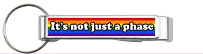 its not just a phase lgbtq lgbt rainbow stickers, magnet