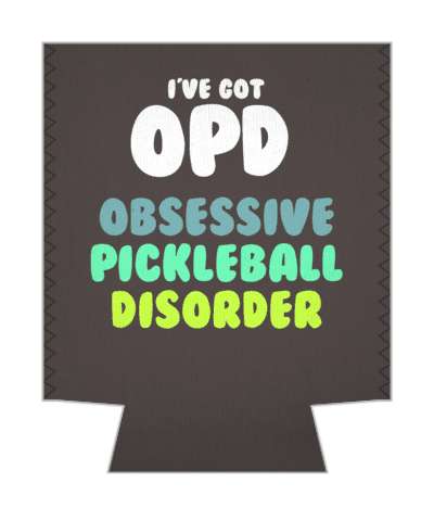 ive got opd obsessive pickleball disorder fanatic funny saying stickers, magnet