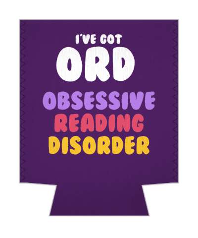 ive got ord obsessive reading disorder funny books stickers, magnet