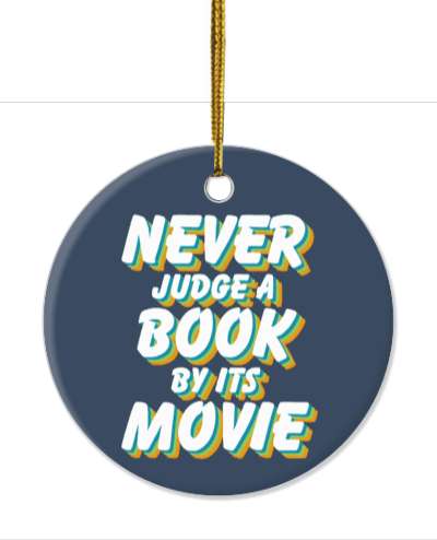 joke film never judge a book by its movie colorful stickers, magnet