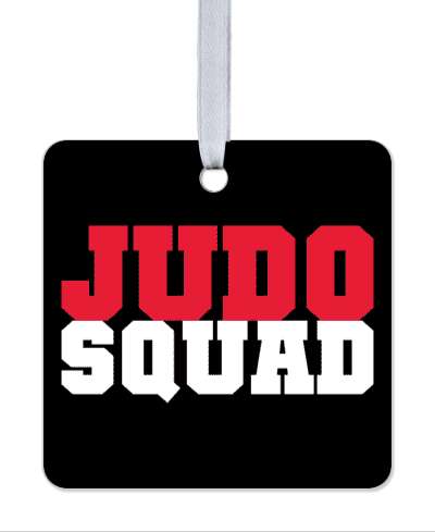 judo squad team bold stickers, magnet