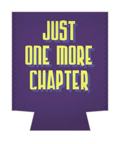 just one more chapter funny book reader stickers, magnet