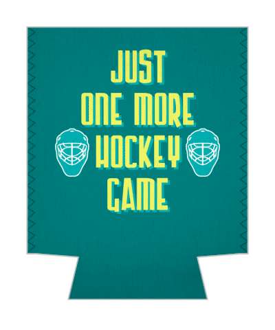 just one more hockey game goalie masks stickers, magnet