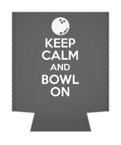 keep calm and bowl on bowling ball funny fan team stickers, magnet