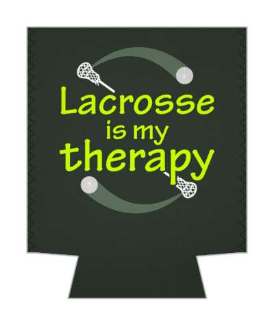 lacrosse is my therapy sticks and ball toss stickers, magnet