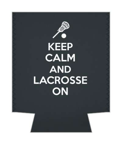 lacrosse parody keep calm and lacrosse on stickers, magnet