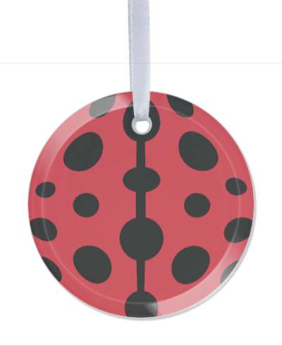 ladybug cute red bug stickers, magnet