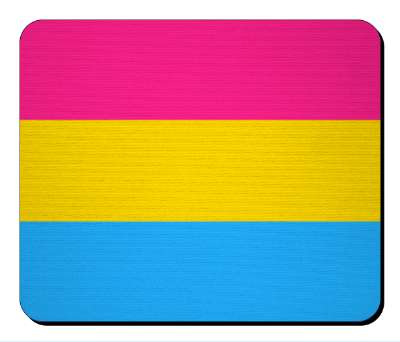 lgbt pansexual pride flag stripes colors lgbtq stickers, magnet