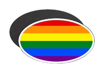 lgbt pride flag rainbow gay lesbian stickers, magnet