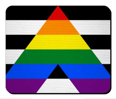 lgbt straight ally pride flag stripes colors lgbtq stickers, magnet