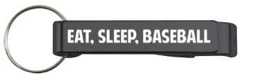 lifestyle eat sleep baseball stickers, magnet