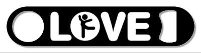 love gymnastics stick figure posing stickers, magnet