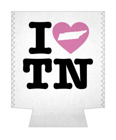 love state i heart tennessee tn stickers, magnet