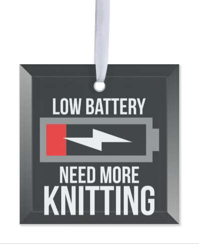 low battery need more knitting black recharge stickers, magnet