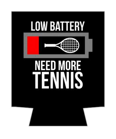 low battery need more tennis battery progress bar tennis racket stickers, magnet