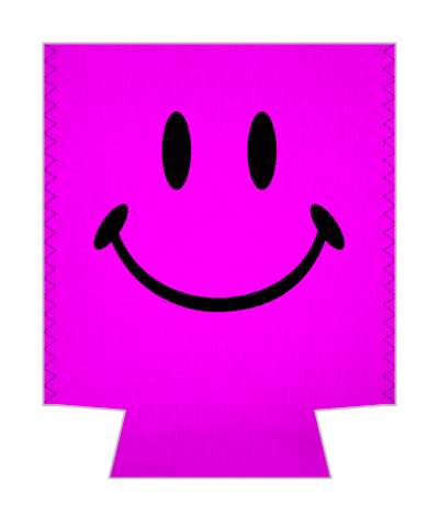 magenta smiley smile emoji classic awesome fun stickers, magnet