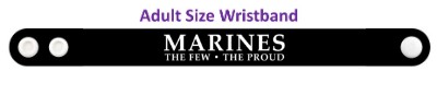 marines the few the proud wristband