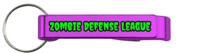 member zombie defense league team stickers, magnet
