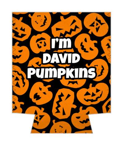 meme im david pumpkins funny halloween stickers, magnet