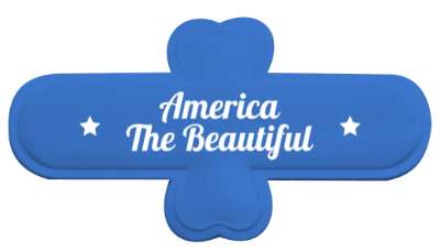 memorial america the beautiful stars stickers, magnet