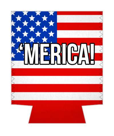 merica america us flag shorthand patriotic stickers, magnet