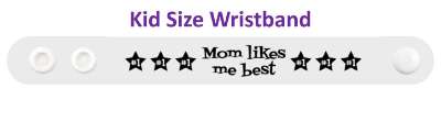 mom likes me best number one stars stickers, magnet