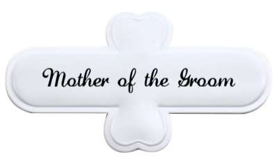 mother of the groom celebration stickers, magnet