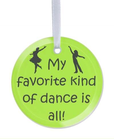 my favorite kind of dance is all dancer silhouettes stickers, magnet