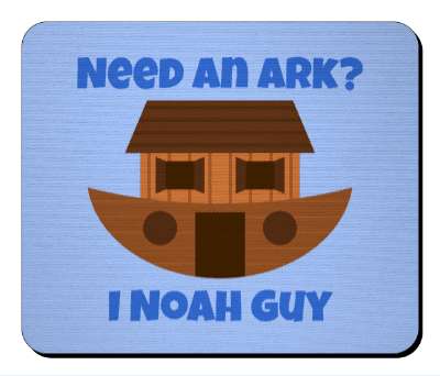 need an ark i noah guy funny cute bible story humor stickers, magnet