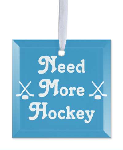 need more hockey blue white stickers, magnet