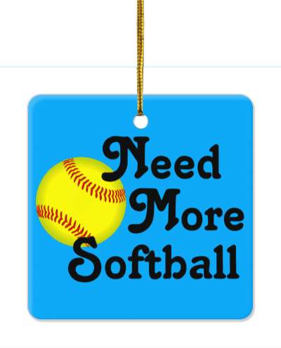 need more softball blue black stickers, magnet
