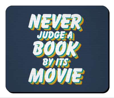 never judge a book by its movie funny stickers, magnet