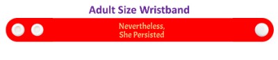 nevertheless she persisted bold stickers, magnet