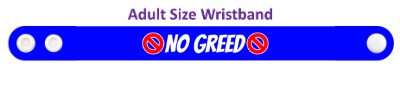 no greed stickers, magnet