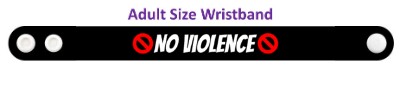 no violence stickers, magnet