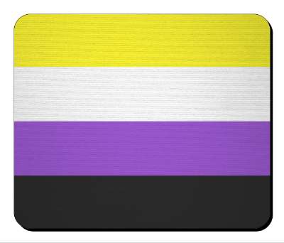 nonbinary pride lgbt lgbtq rights colors flag stickers, magnet