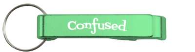 novelty confused silly stickers, magnet