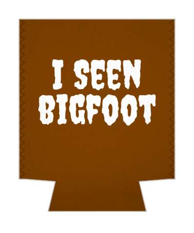 novelty i seen bigfoot funny stickers, magnet